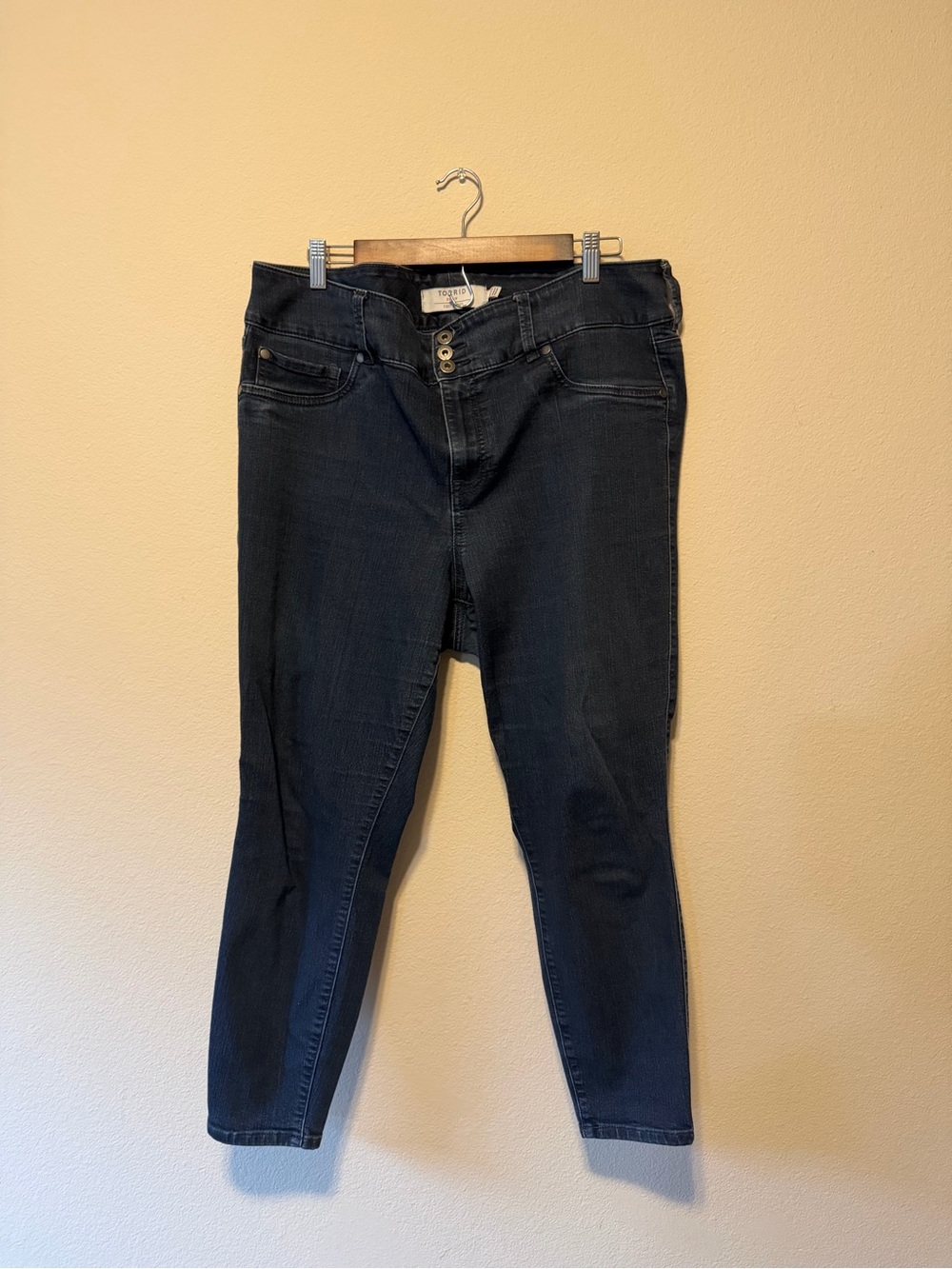 torrid dark blue Skinny Jeggings with High Rise